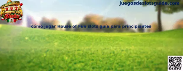 Cómo jugar House of Fun slots guía para principiantes