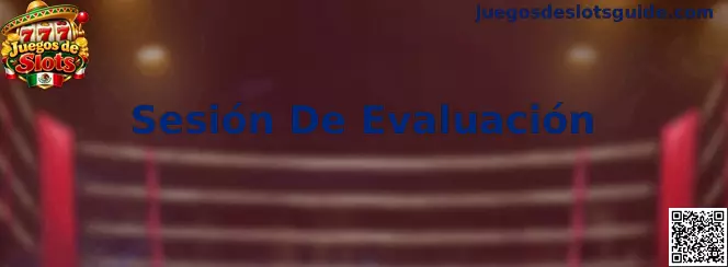 Representación de una sesión de evaluación de tragamonedas con revisión de gráficos, rendimiento y características del juego